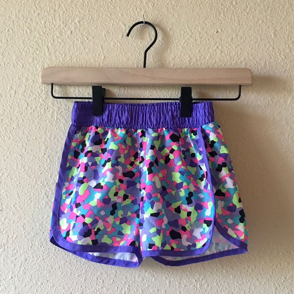 ❤️SKECHERS Girls Sz5 Purple Active Shorts